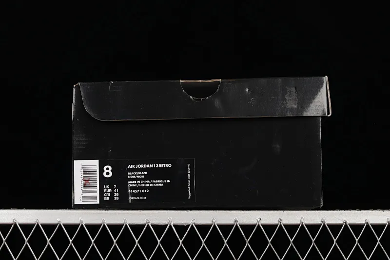 All categories Air Jordan Jordan series basketball shoes Air Jordan 13 Nk Air Jordan 13 "Cap and Gown" AJ13 Joe 13 black cat patent leather high-end replica basketball shoes 414571-012